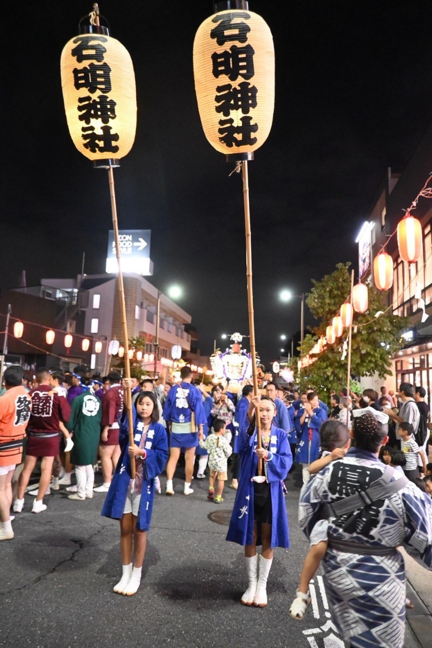 秋祭りの御神輿